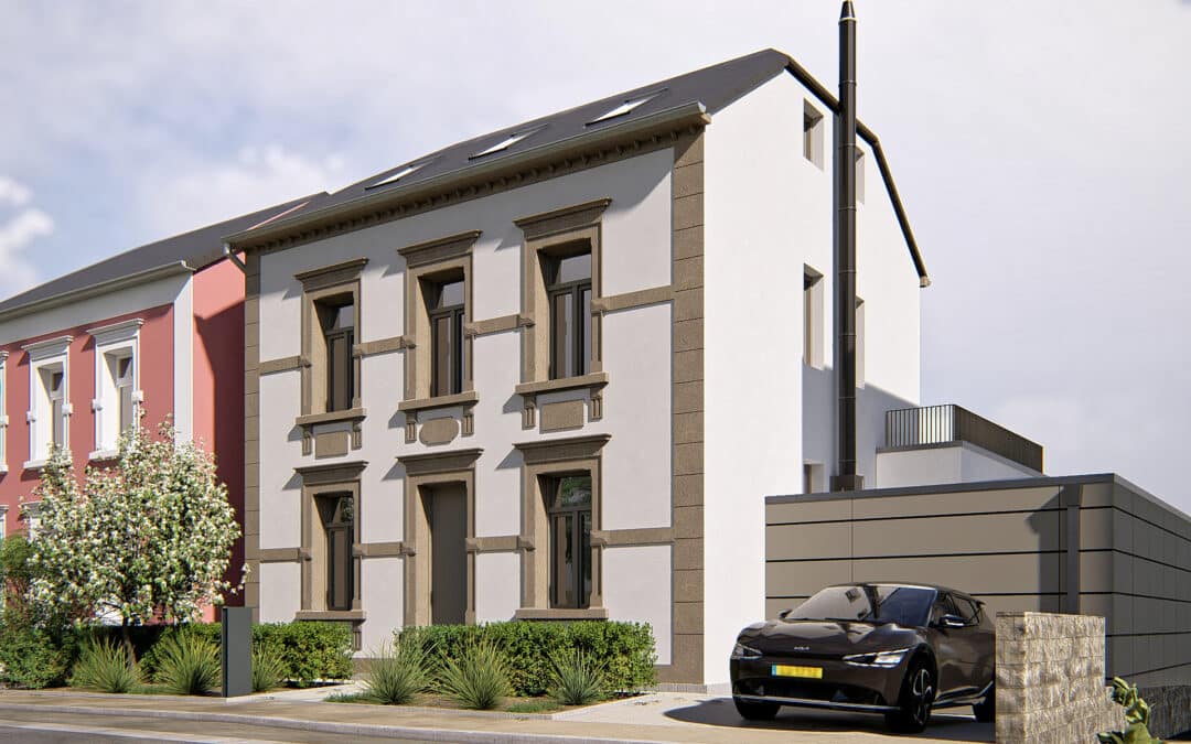 Rénovation et extension d’une maison unifamiliale