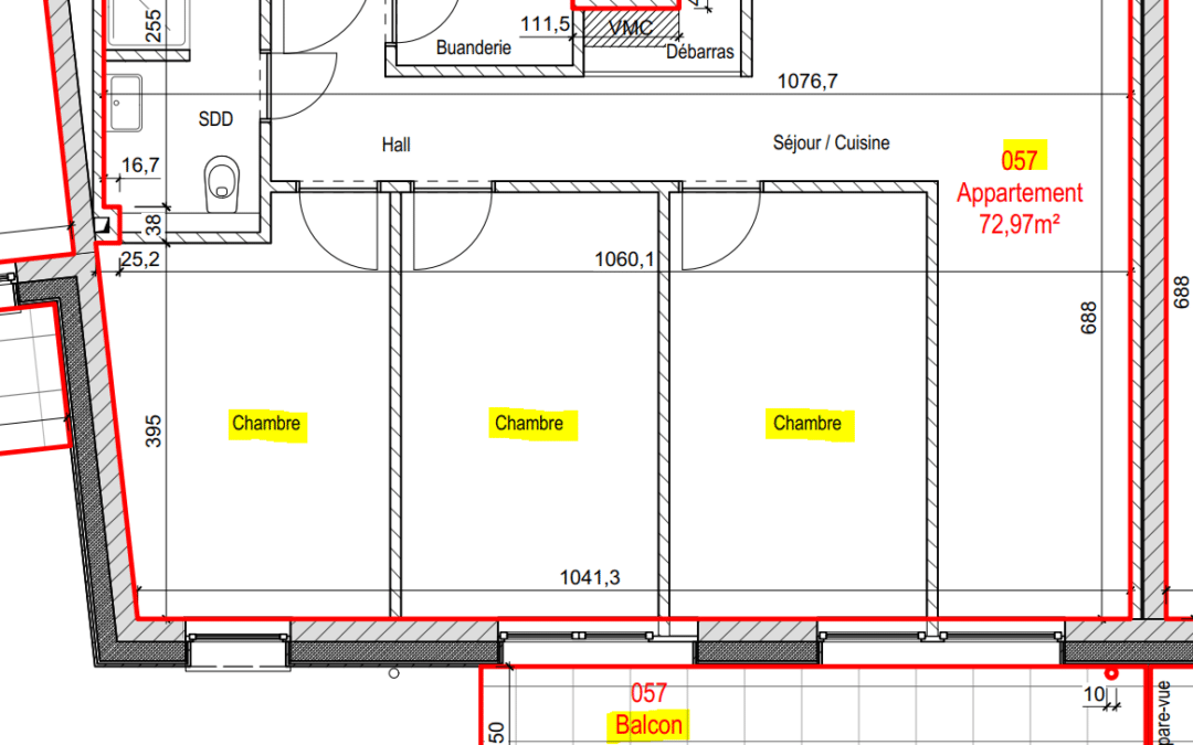 CENTRE DE BERTRANGE CHAMBRE EN COLOCATION lot 57