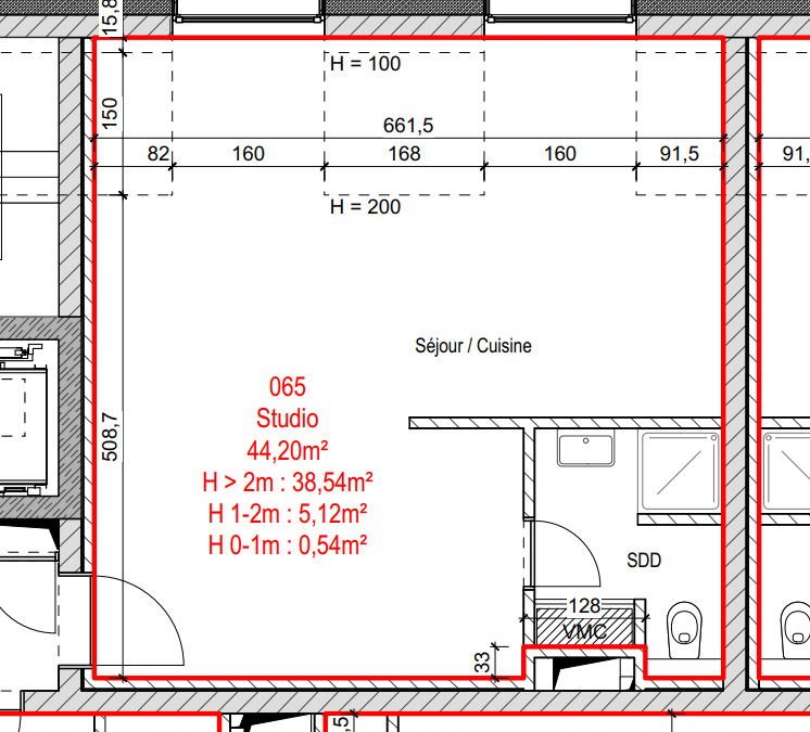 CENTRE DE BERTRANGE STUDIO lot 65