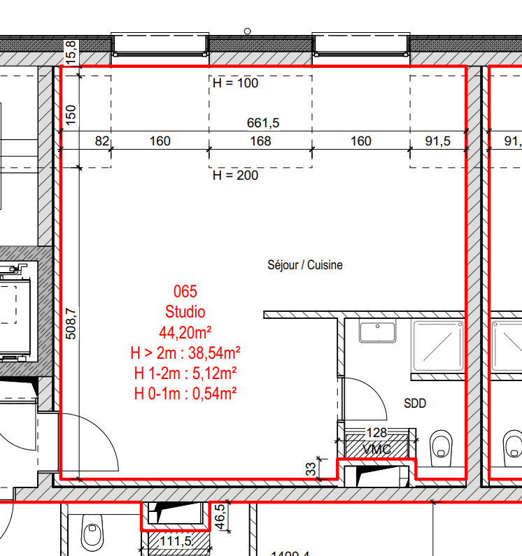 CENTRE DE BERTRANGE STUDIO lot 65